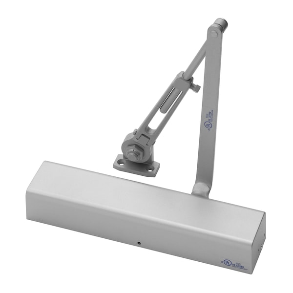 Yale Commercial Tri Mount Hold Open Door Closer 689 Aluminum Finish - 2711689