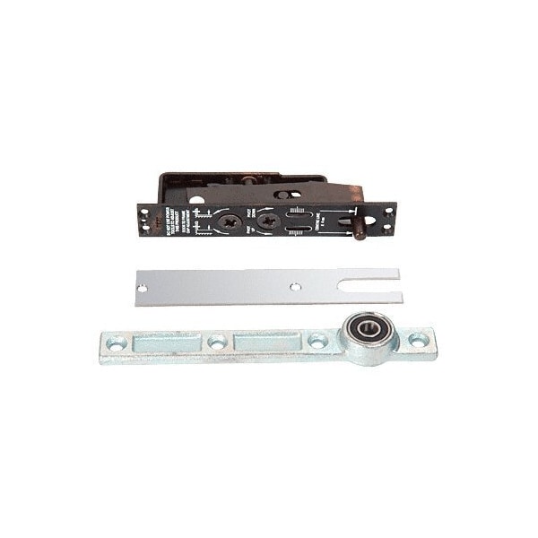 Jackson Heavy-Duty Adjustable Center-Hung Walking Beam Type Top Pivot W/ Polished Stainless Cover Plate - J580PS