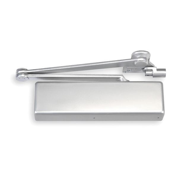 Norton Door Controls Manual, Hydraulic, Norton 7570, Door Closer, Heavy Duty Interior and Exterior, Gray - CLP7570 X 689 X LH