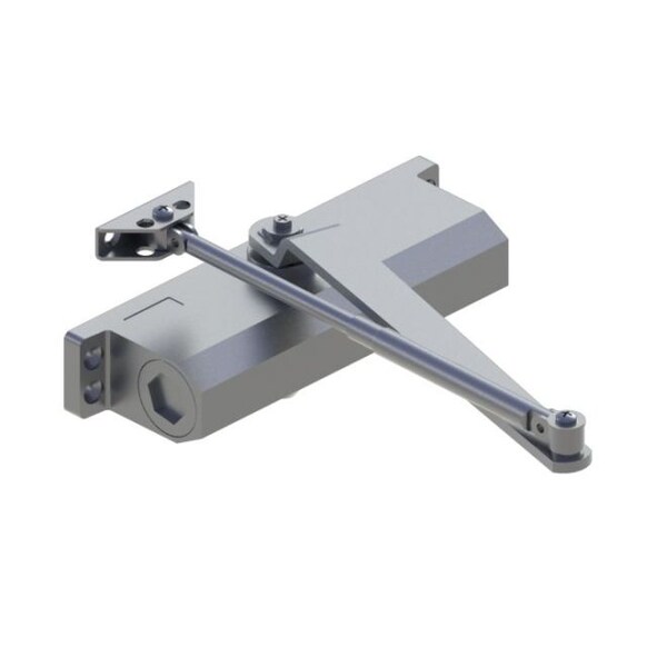 Hager Hager 5400, Surface Door Closer, Standard Duty Interior and Exterior - 5400M25DBZ
