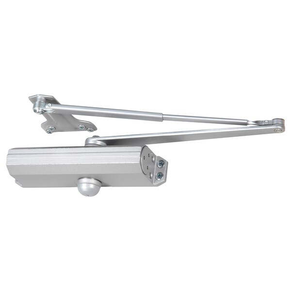 Norton Co Manual, Hydraulic, 1601 Series Closers, Door Closer, Heavy Duty Interior and Exterior, Aluminum - P1681 689