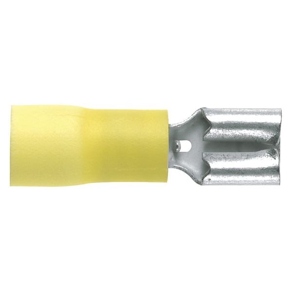 Panduit Female Disconnect, Vinyl, 1.03 in., PK500 - DV10-250-D