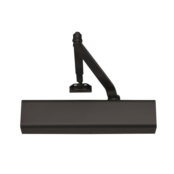 Norton Door Controls Left Hand Adjustable Surface Mount Door Closer with Metal Architectural Cover Oil Rubbed Bronze - 8501MA613ELH