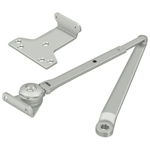Deltana Closer Arm, Aluminum, Steel, Hold Open Arm Type DC10 Series - DCHA1050-AL