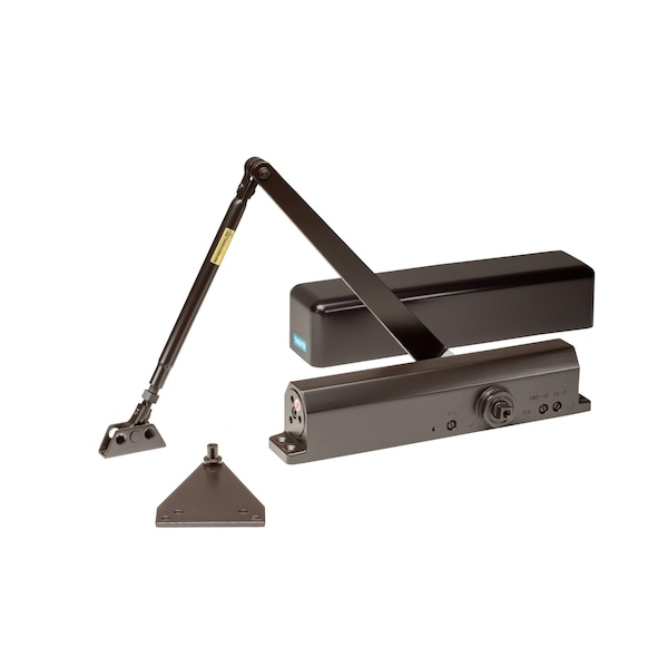 Global Door Controls Commercial Grade 1 Full Cover ADA Door Closer in Duronodic - Sizes 1-4 - TC611-DU