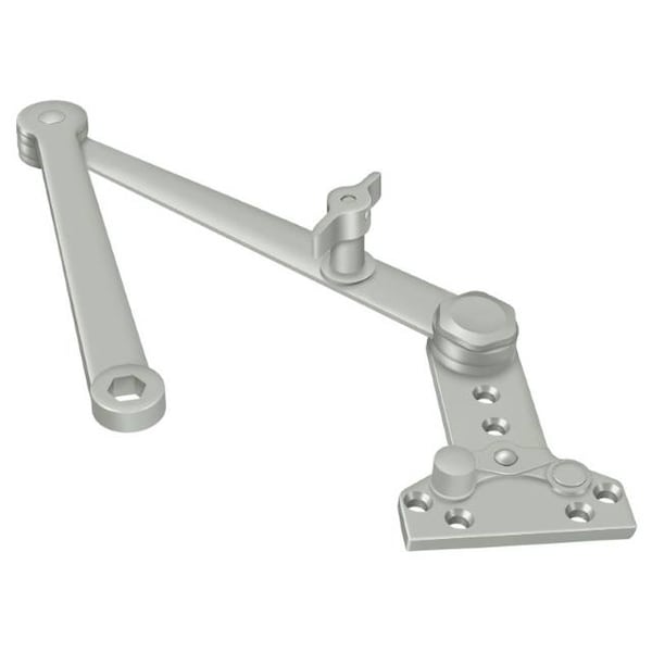 Deltana Closer Arm, Aluminum, Steel, Hold Open Arm Type DC40 Series - DCHA4041-AL
