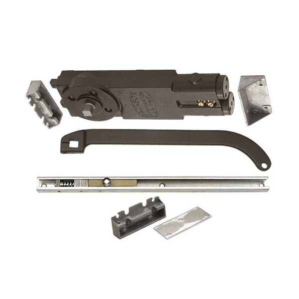 Jackson Regular Duty Spring 105DegNo Hold Open Overhead Concealed Closer W/ 'U' Offset Slide-Arm Hardware P - 21201U31301