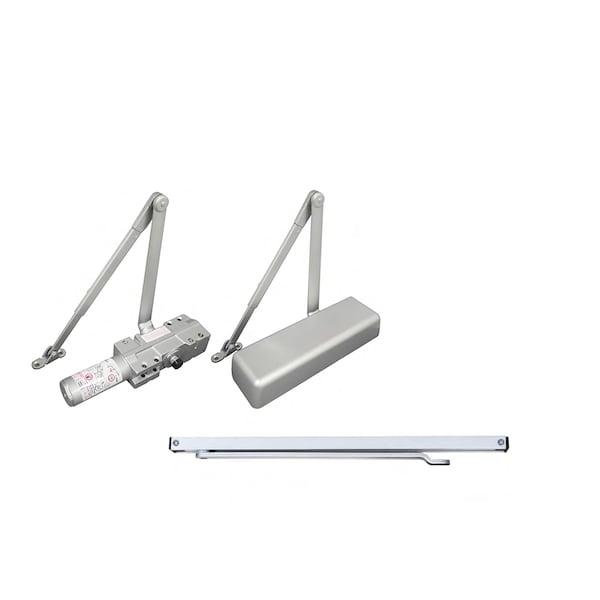 Inox Door Closer Grade 1 Hvy Duty Slide Track Arm Aluminum - DC9016ST-AL