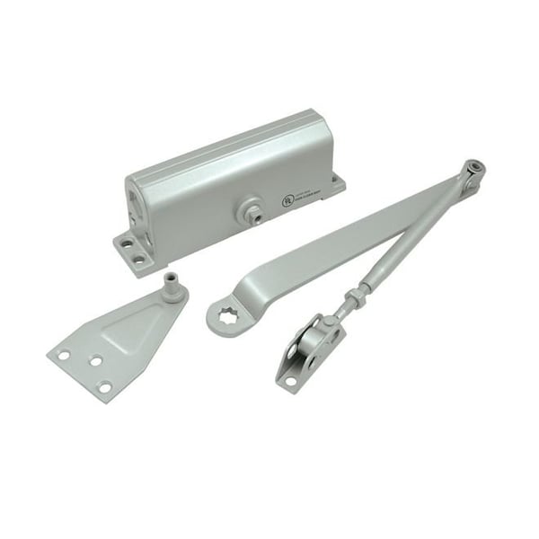 Deltana DC50 Door Closer; Aluminum Finish - DC50-ALUM