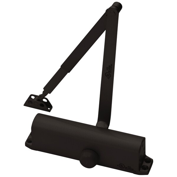 Yale Commercial Multi Size Non Hold Open Door Closer 690 Painted Dark Bronze Finish - 1101BF690