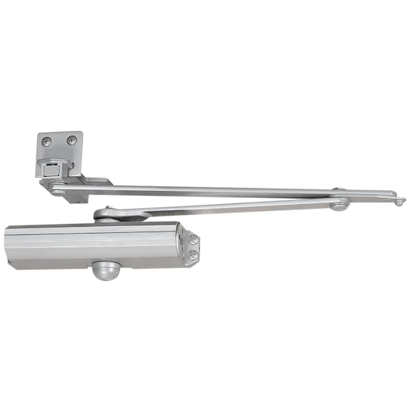Norton Co Grade 1 Parallel Arm Surface Closer, Push Side, Unitrol Arm, Spring Stop, 85 to 180 Deg. Swing, Adju - UNI1601 42-48 689