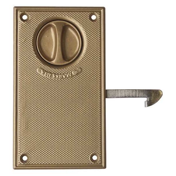 Wirecrafters Slide Door Cylinder Lock, Unfinished - SDLKXKA