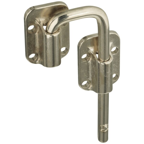 National Hardware National Hardware Nickel Silver Steel Sliding Door Latch 1 pk - N238-972