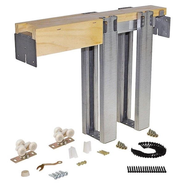 Johnson Hardware 1500HD Series Aluminum Pocket Door Frame Kit - 153070HD