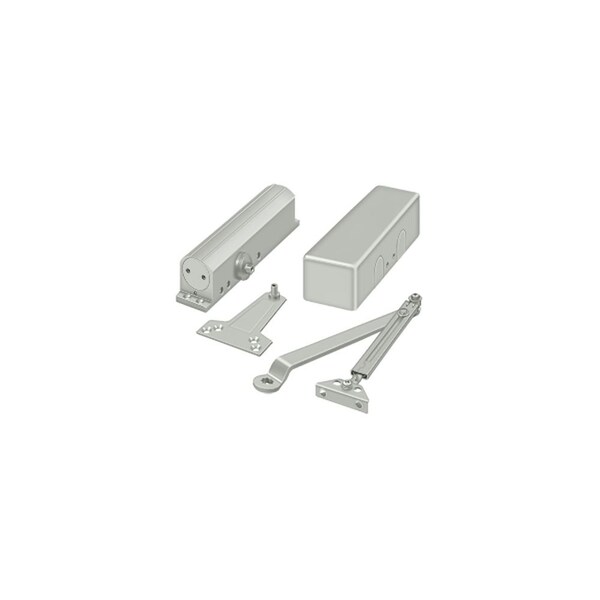 Deltana DC90 Door Closer; Aluminum Finish - DC90-AL