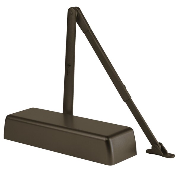 Arrow Lock Grade 1 Regular Surface Closer, Hydraulic Tri Mount, Double Lever Arm w/ PA Bracket, Dark Bronze - DCN516 690