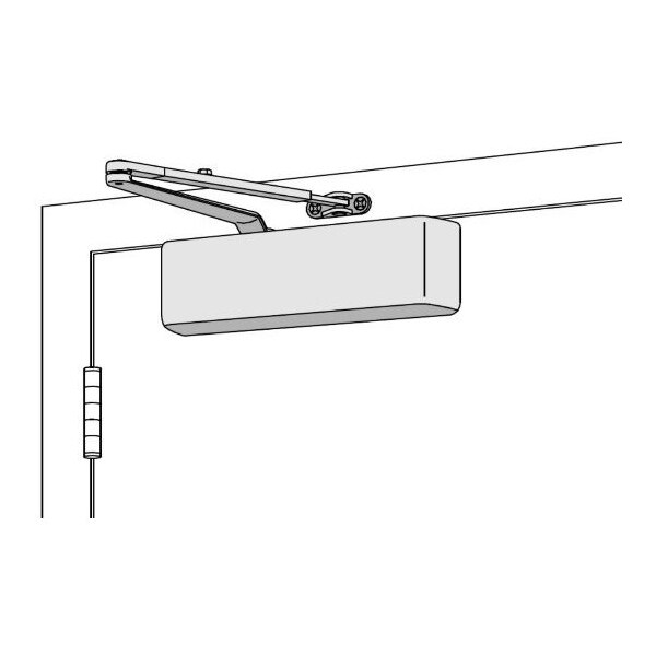 Lcn 4011 HOLD-OPEN LH ALUM - 4011 H LH ALUM