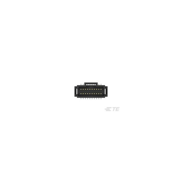 Te Connectivity Board Connector, 20 Contact(S), 2 Row(S), Female, Straight, Solder Terminal, Black Insulator - 2-1825601-0