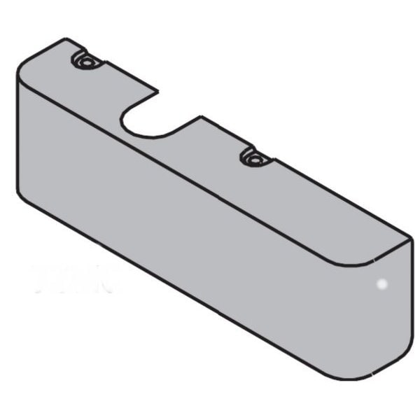 Lcn 4040XP METAL COVER LH ALUM - 4040XP-72MC LH ALUM