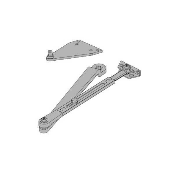 Falcon Falcon- SC70 SERIES REG ARM W/PA BRKT SC70 SERIES CLOSERALUMINUM FINISH - FLC-SC70A-3077-PA-AL