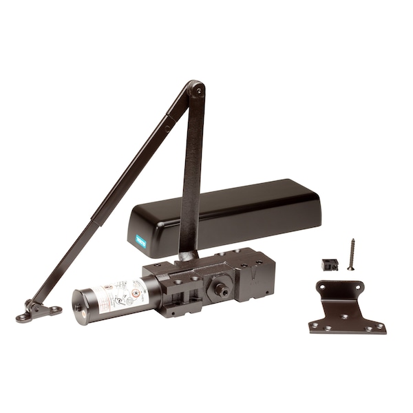 Global Door Controls Heavy Duty Commercial Grade 1 Door Closer in Duronodic - Sizes 1-6 - TC4300-DU