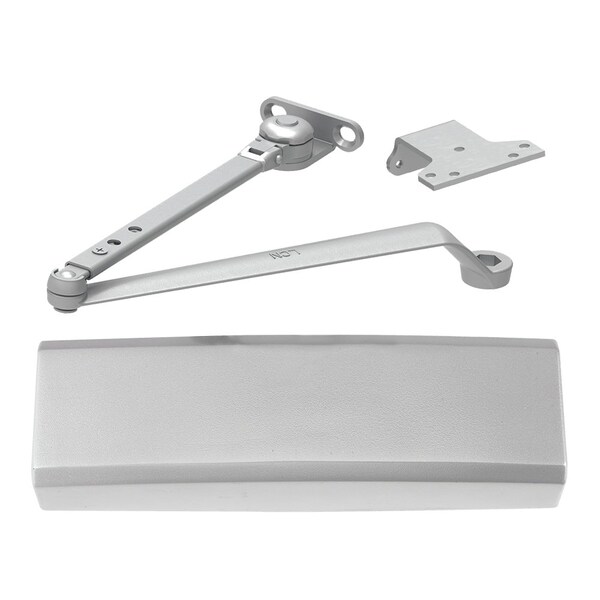 Lcn Hold Open Arm w/62PA Shoe Door Closer, Aluminum - 4050A-HW/PA AL