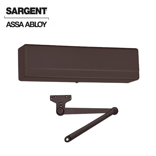 Sargent 1431 Series Surface Mechanical Closer Heavy Duty Parallel Arm Dark Oxidized Satin Bronze Equivalent - SRG-1431-P10-10BE