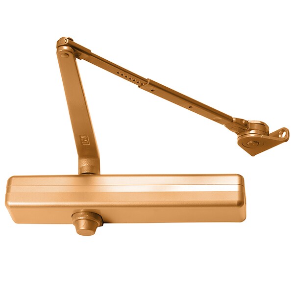 Lcn Surf Closer, H Arm, Tri Mount, 691, Slim Cover - 1461-H LTBRZ