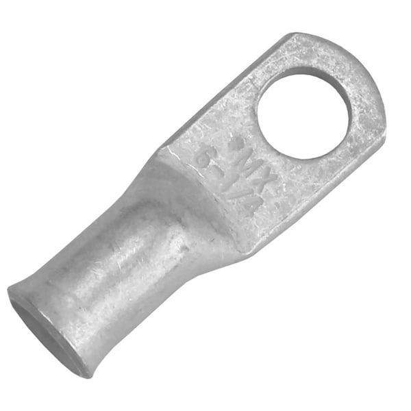 Pacer Group Pacer Tinned Lug 6 AWG - 1/4in Stud Size - 2 Pack - TAE6-14R-2