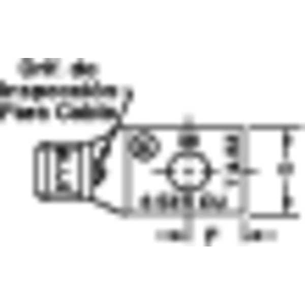 Abb One Hole Lug Connector, 300 kcmil, PK10 - 54179