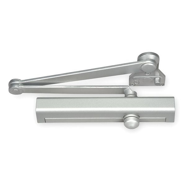 Norton Door Controls Manual, Hydraulic, Norton 8000, Door Closer, Heavy Duty Interior and Exterior, Gray - CLP8301 X 689