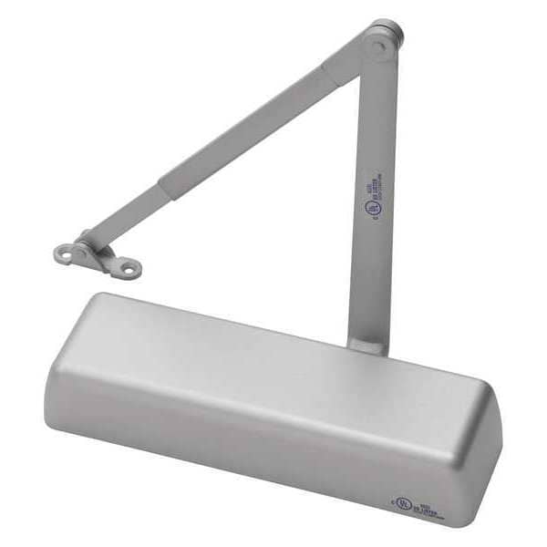 Norton Door Controls Manual, Hydraulic, Norton 410, Door Closer, Heavy Duty Interior and Exterior, Gray - 410XTPNX689