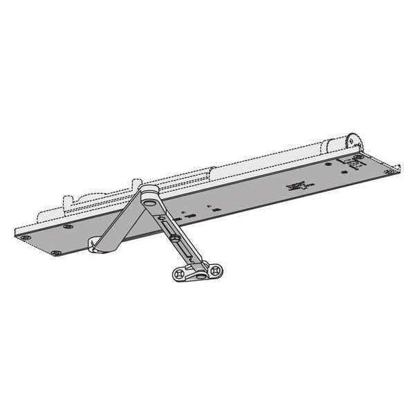 Lcn Manual, Hydraulic, 5030 Series Concealed Closers, Door Closer, Heavy Duty Interior and Exterior - 5034-REG RH AL