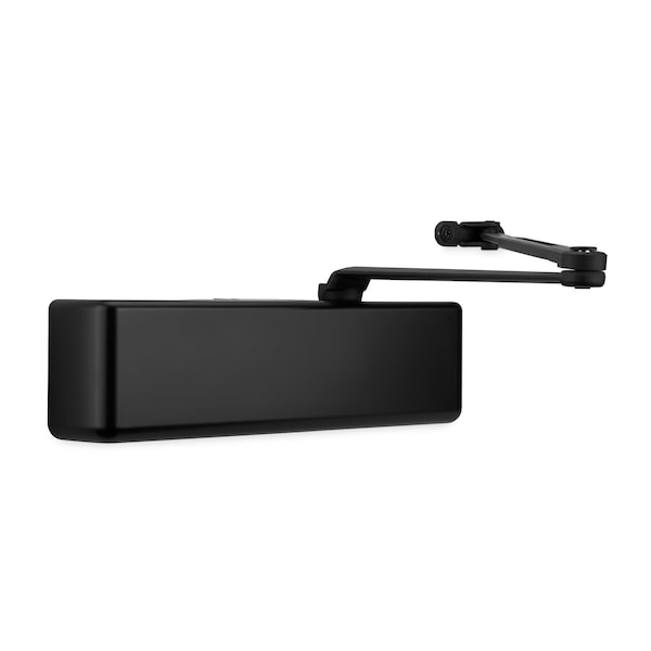 Global Door Controls Heavy Duty Commercial Door Closer in Black, Sizes 1-6 - TC4300-BLK
