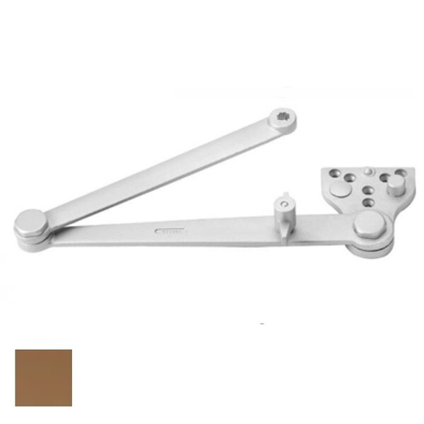 Corbin Russwin Door Closer Heavy-Duty Parallel Hold-Open Arm Backstop, 691 Light Bronze - 689F04-691