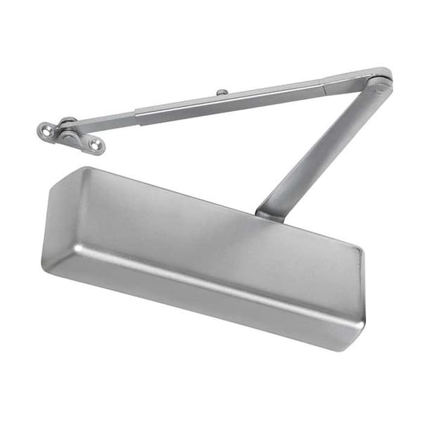 Tell Heavy-Duty Commercial Grade 1 Surface Applied Closer, Adjustable 1-6 Spring Power, AL Aluminum - DC9016-REG-AL