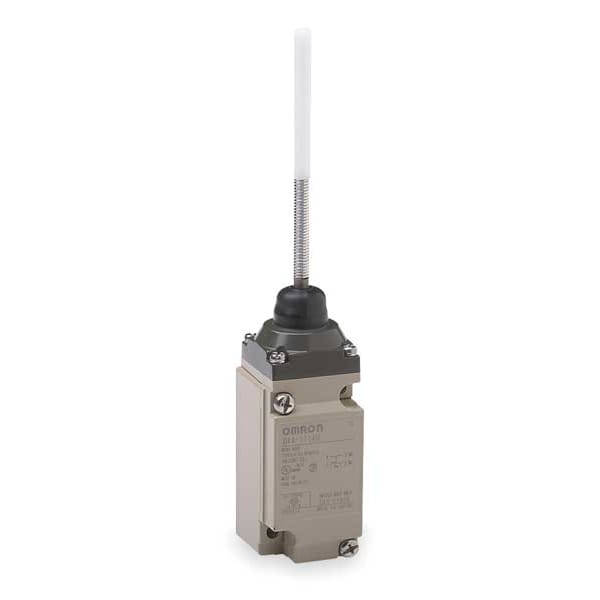 Interruptor de límite de alta resistencia Omron, palanca oscilante, SPDT, 10A @ 600V CA, Ubicación del actuador: Superior - D4A1114N