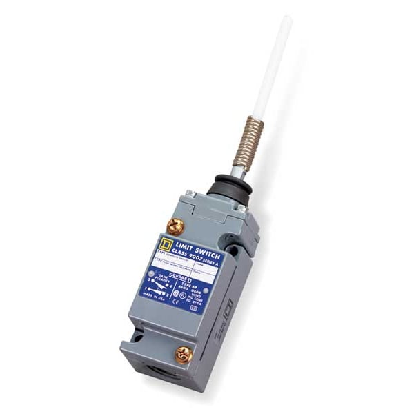 Interruptor de límite de servicio pesado Telemecanique Sensors, Palanca basculante, 2NC/2NO, 10A @ 600V AC, Ubicación del actuador: Superior - 9007C62J.