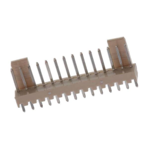 Molex Board Connector, 14 Contact(S), 1 Row(S), Male, Straight, 0.098 Inch Pitch, Solder Terminal,  - 22041141