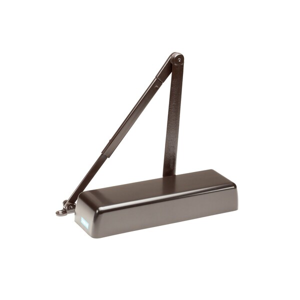 Global Door Controls Heavy Duty Commercial ADA Grade 1 Door Closer with Cush-N-Stop Arm in Duronodic - Sizes 1-6 - TC4300CNS-DU