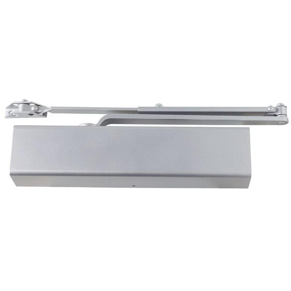 Dexter Manual, Hydraulic, DCM1000 Series Medium Duty Surface Door Closers, Surface Door Closer, Aluminum - DCM1000-STD-SLIM-RW/PA AL