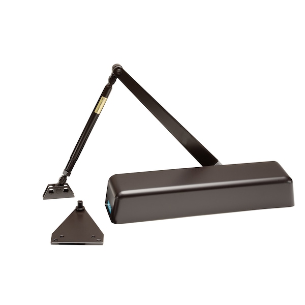 Global Door Controls Commercial ADA Grade 1 Door Closer in Duronodic With Adjustable Sizes 1-4 - TC511-DU