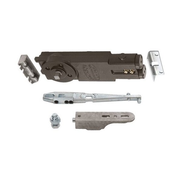 Jackson Regular Duty Spring 105DegNo Hold Open Overhead Concealed Closer W/ GE Side-Load Hardware Package - 21101GE01