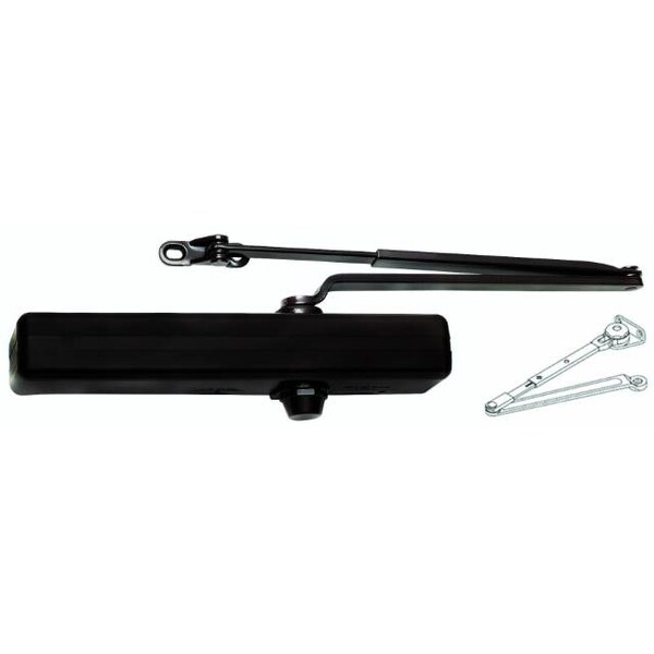 Lcn Manual, LCN 1460, Surface Mounted Closer, Interior and Exterior - 1461HWPAGLBLK