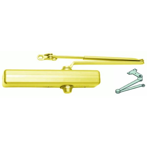 Lcn Manual, LCN 1460, Surface Mounted Closer, Interior and Exterior - 1461HEDABRASSLH