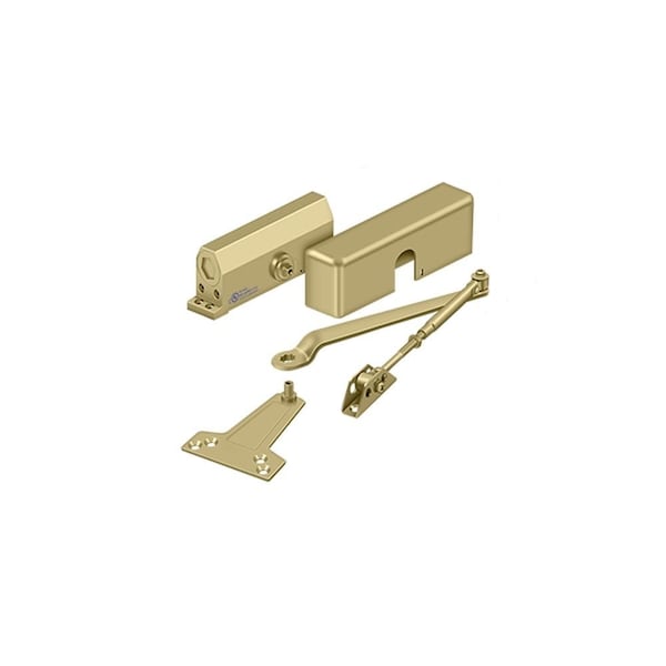 Deltana DC70 Door Closer; Gold Finish - DC70-GOLD