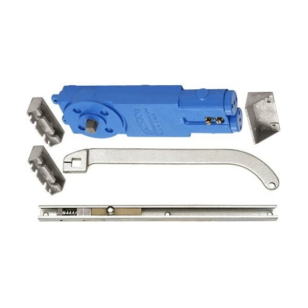 Jackson Aluminum Adjustable Spring Power Multi Size 90DegNo Hold Open Overhead Concealed Closer W/ U-Offset - 21201U62819