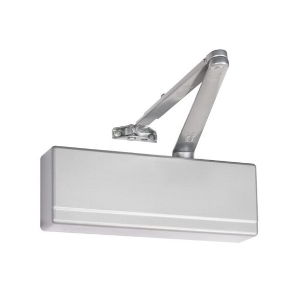 Sargent Standard Arm Powerglide Cast Iron Door Closer Sprayed Aluminum Enamel Finish - 281OEN