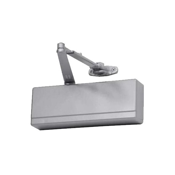 Sargent Standard Arm Powerglide Cast Iron Door Closer Sprayed Aluminum Enamel Finish - 281OEN