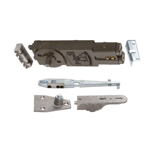 Jackson Heavy-Duty Spring 7/8 Extended Spindle 90DegHold Open Overhead Concealed Closer W/ S Side-Load H - 21104S12